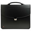 Picture of EXACOMPTA DOCUMENT CASE WITH HANDLE BLACK 24X32CM